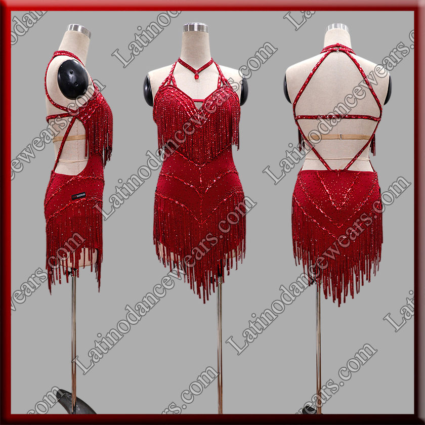 LATIN SALSA COMPETITION DRESS LDW (AL143B)