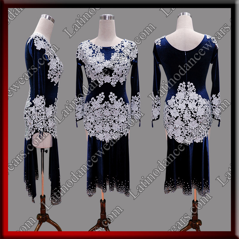 LATIN SALSA COMPETITION DRESS LDW (LT1232A)