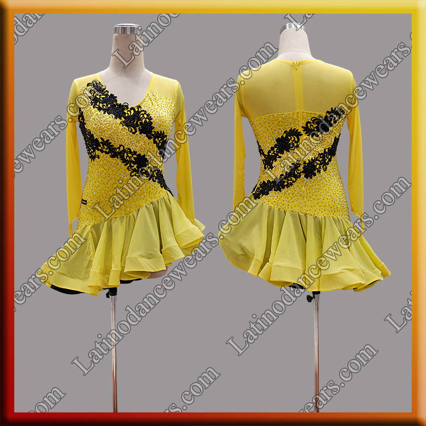 LATIN SALSA COMPETITION DRESS LDW (LT3269A)