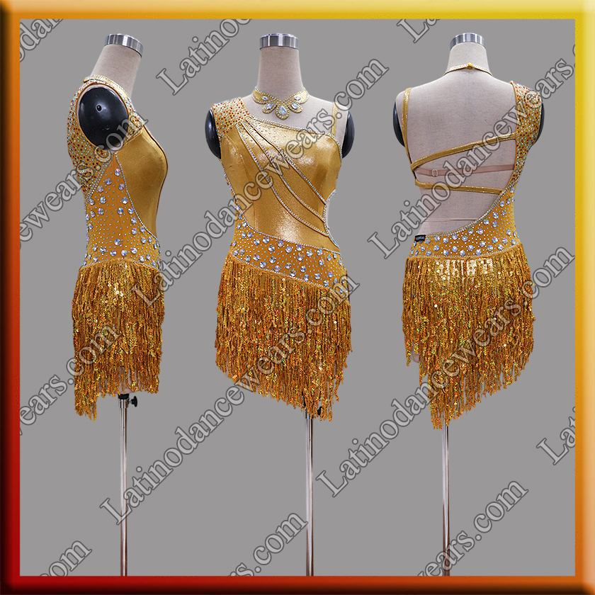 LATIN SALSA COMPETITION DRESS LDW (LS547)