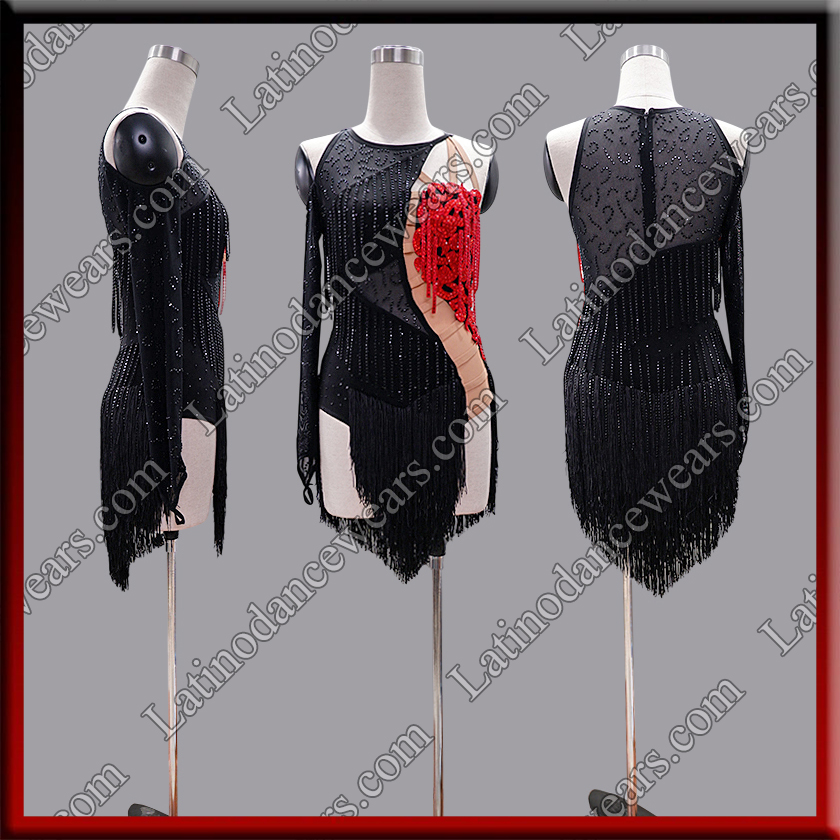 LATIN SALSA COMPETITION DRESS LDW (LS548)