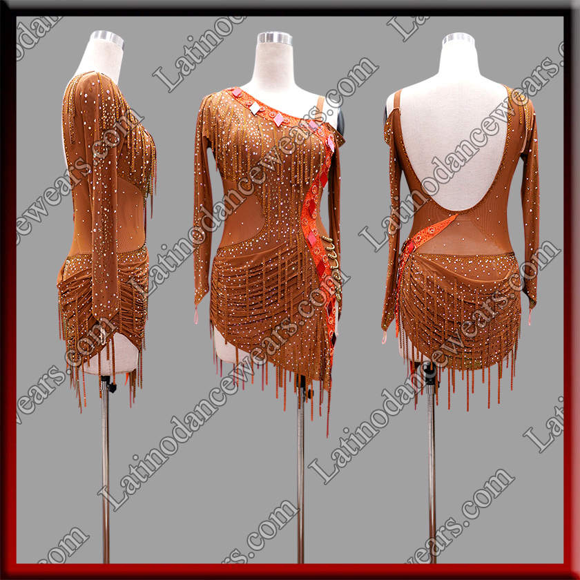 LATIN SALSA COMPETITION DRESS LDW (LT2274)