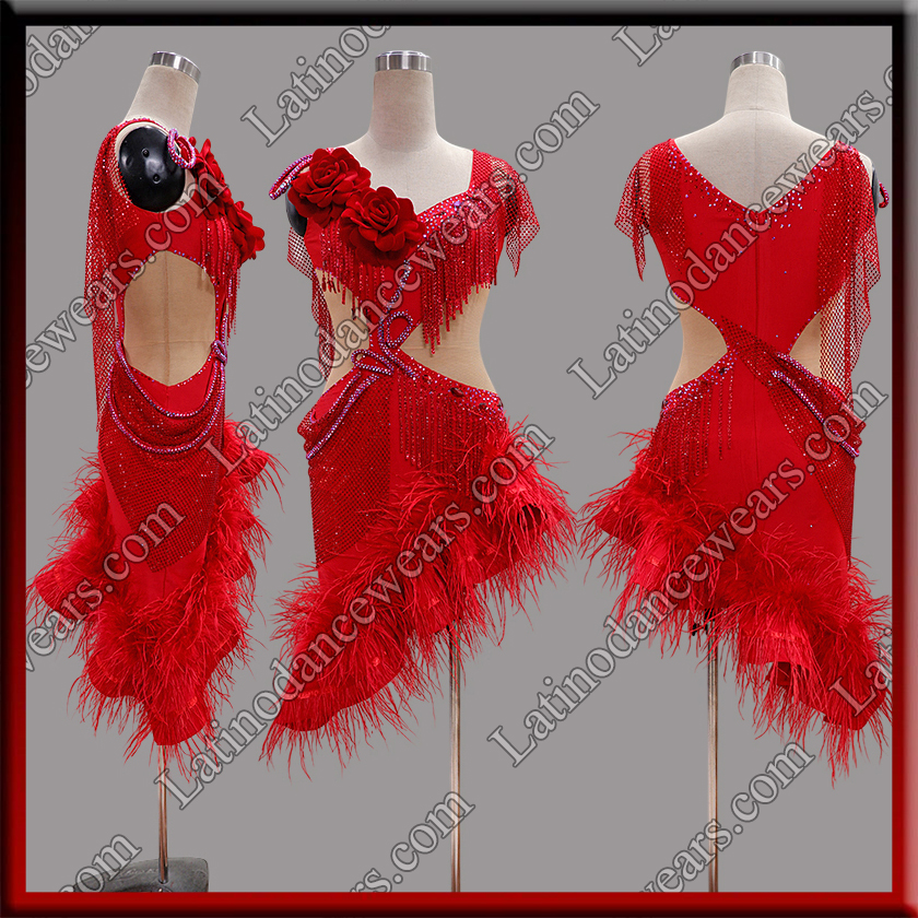 LATIN SALSA COMPETITION DRESS LDW (LT2275)