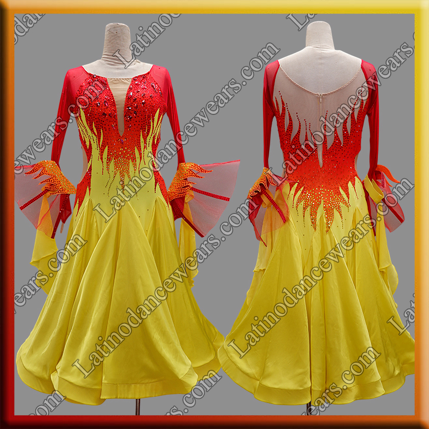 BALLROOM COMPETITION DRESS LDW (ST503)