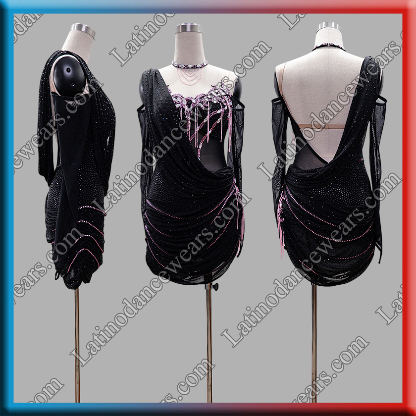 LATIN SALSA COMPETITION DRESS LDW (LT3356)