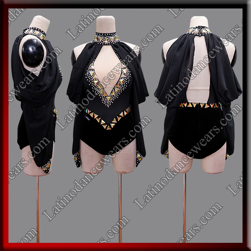 LATIN SALSA COMPETITION DRESS LDW (LT3358)