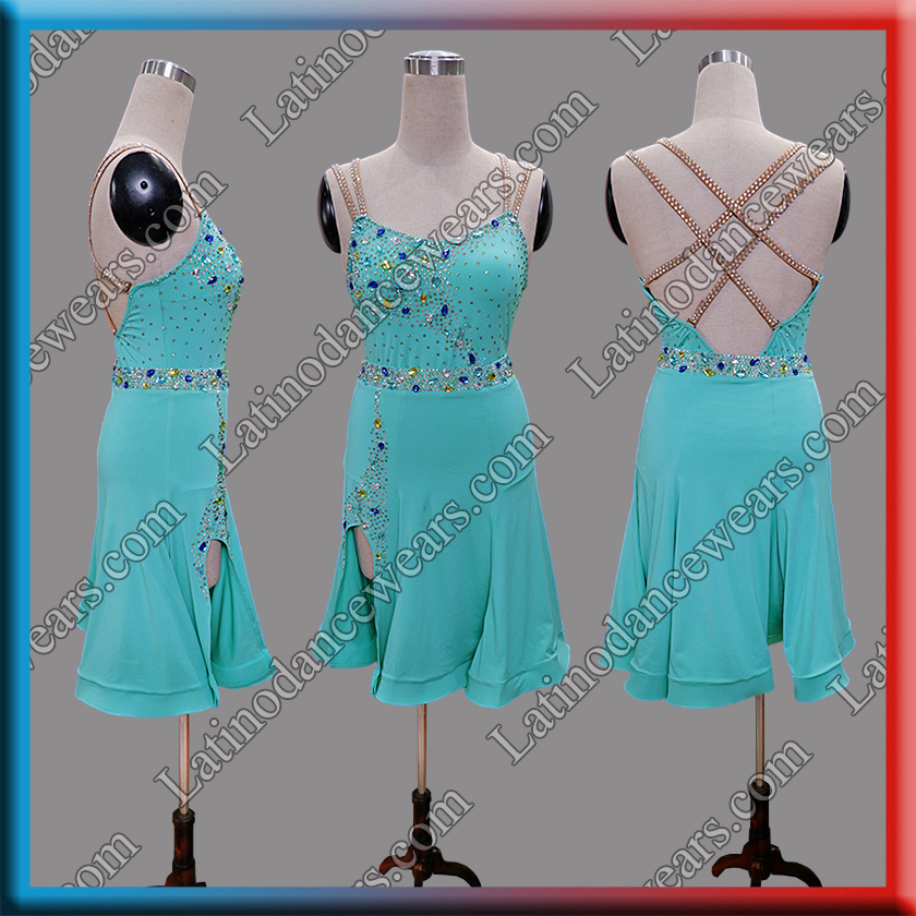 LATIN SALSA COMPETITION DRESS LDW (LT3362)
