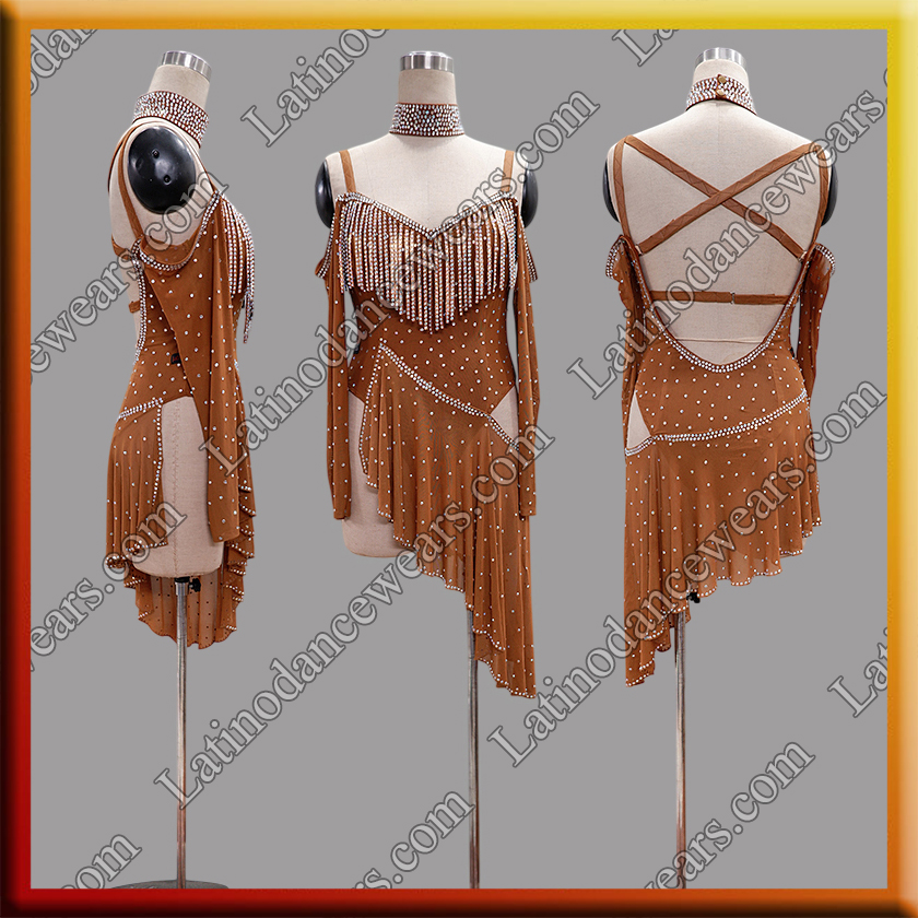 LATIN SALSA COMPETITION DRESS LDW (LT3683)