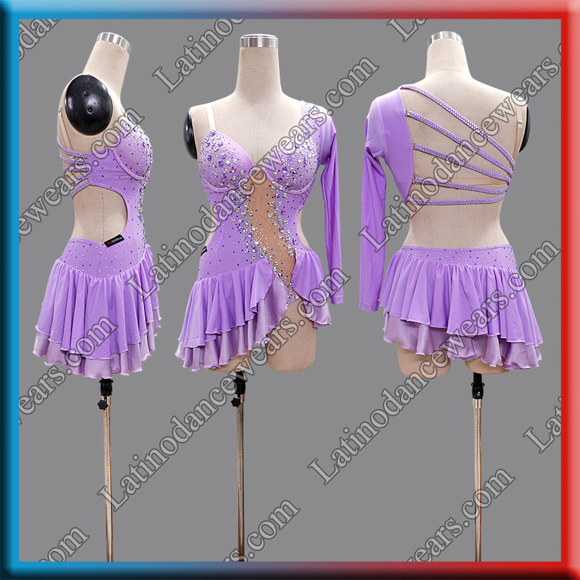 LATIN SALSA COMPETITION DRESS LDW (LS495)