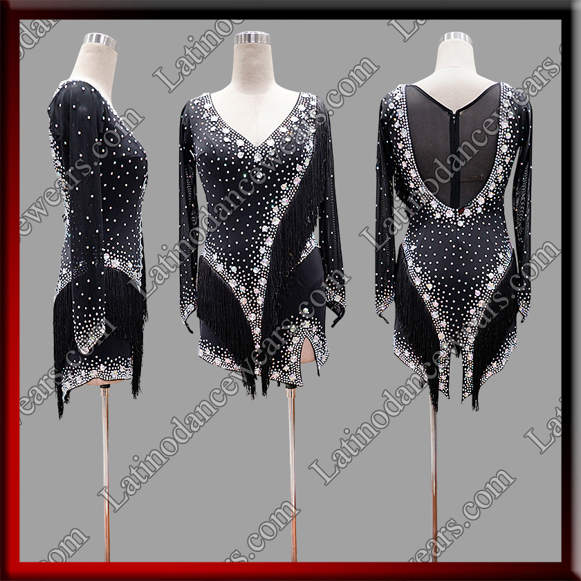 LATIN SALSA COMPETITION DRESS LDW (LS496)