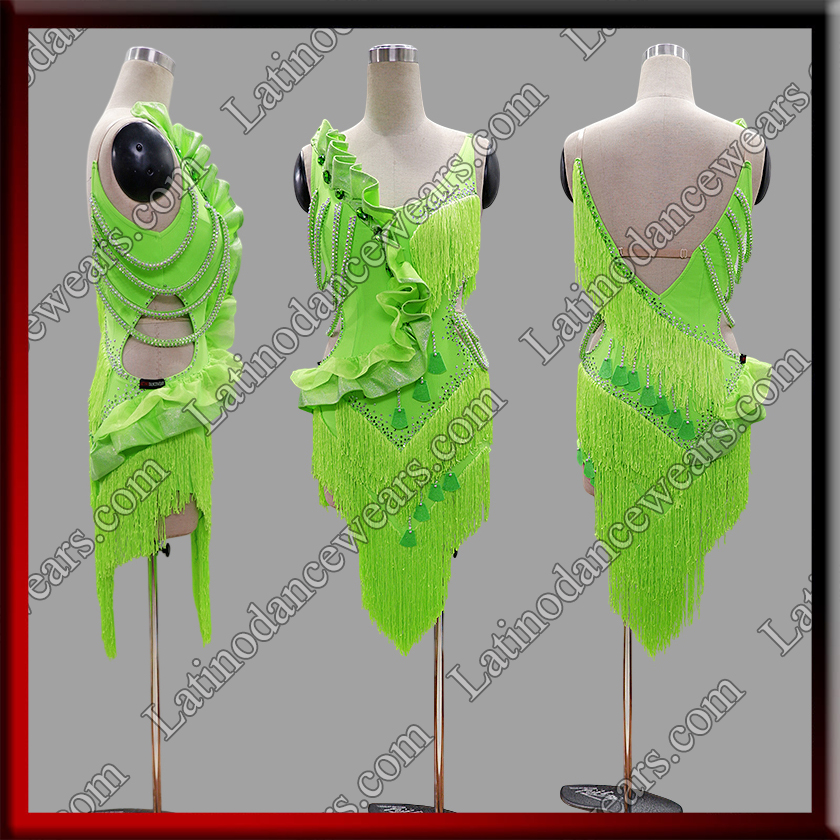LATIN SALSA COMPETITION DRESS LDW (LT1565A)