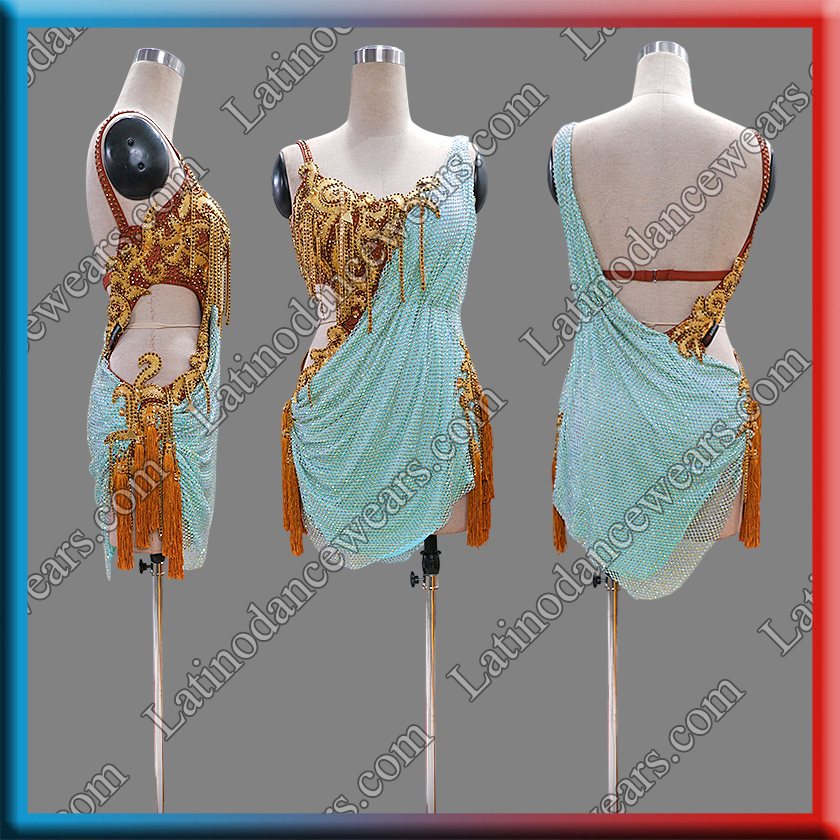 LATIN SALSA COMPETITION DRESS LDW (LT2123A)