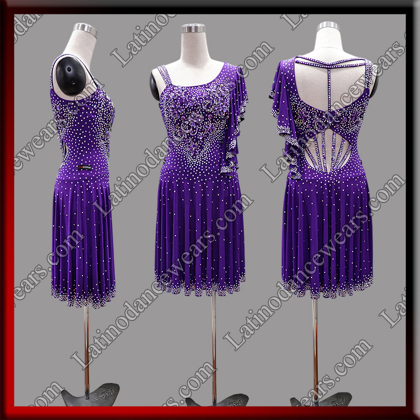 LATIN SALSA COMPETITION DRESS LDW (LT3285A)
