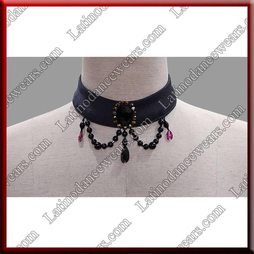 WOMAN LATIN SALSA BALLROOM NECKLACE (NEC139)