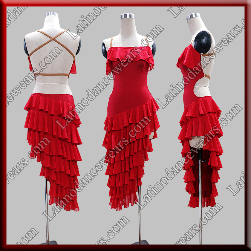 LATIN SALSA PRACTICE DRESS LDW (TL40)