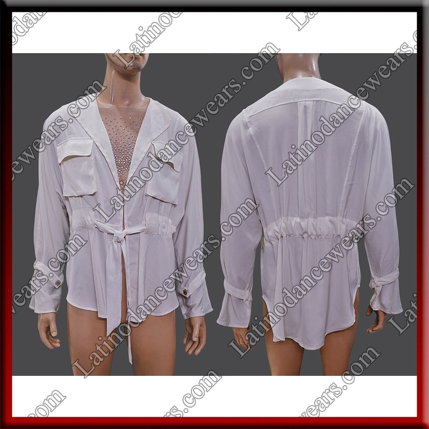 MAN LATIN SALSA SHIRT LDW (B583)