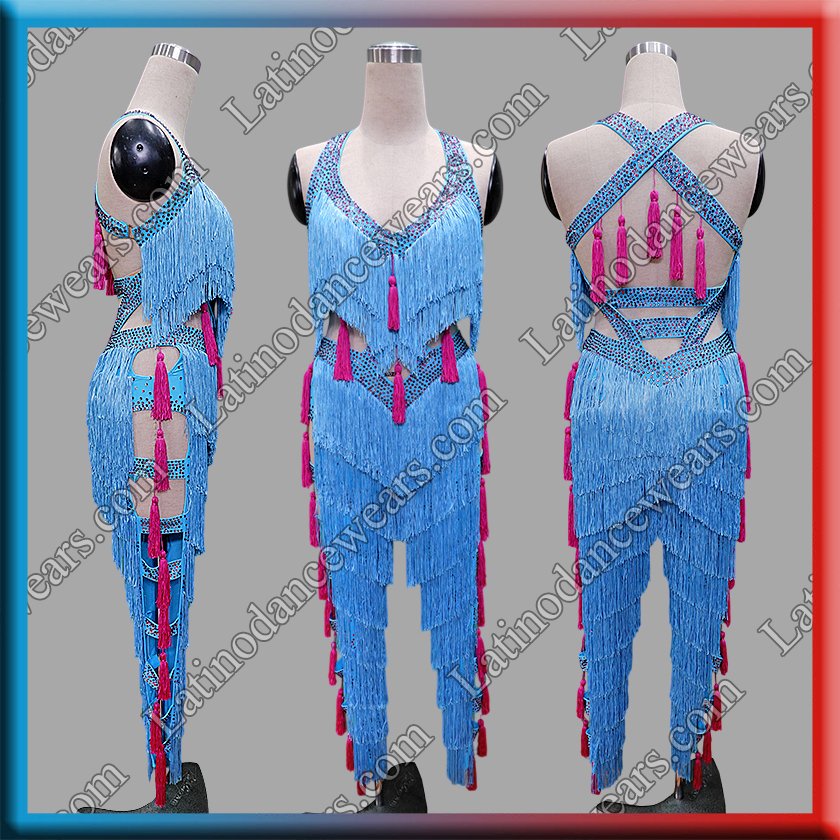 LATIN SALSA COMPETITION CATSUIT LDW (AL148)