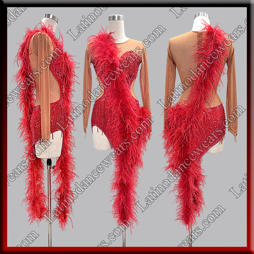 LATIN SALSA COMPETITION DRESS LDW (LT2280)