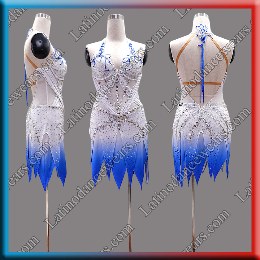 LATIN SALSA COMPETITION DRESS LDW (LT3365)