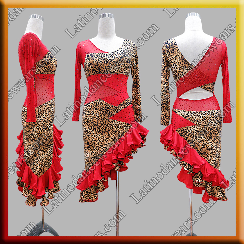 LATIN SALSA COMPETITION DRESS LDW (LT3367)