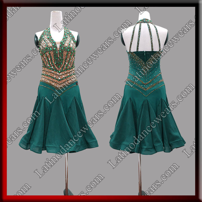LATIN SALSA COMPETITION DRESS LDW (LT3368)