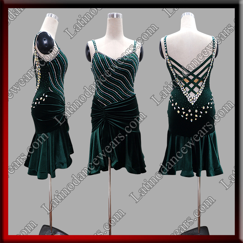LATIN SALSA COMPETITION DRESS LDW (LT3370)