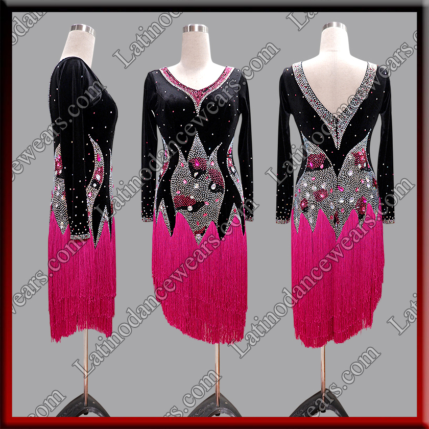 LATIN SALSA COMPETITION DRESS LDW (LT3686)