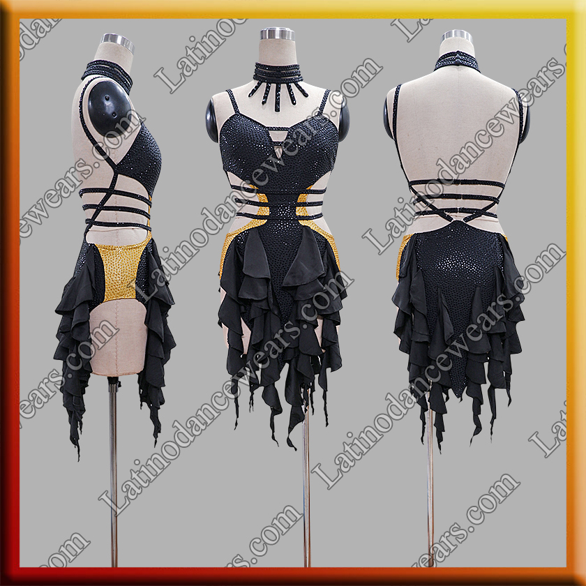 LATIN SALSA COMPETITION DRESS LDW (LT5004)