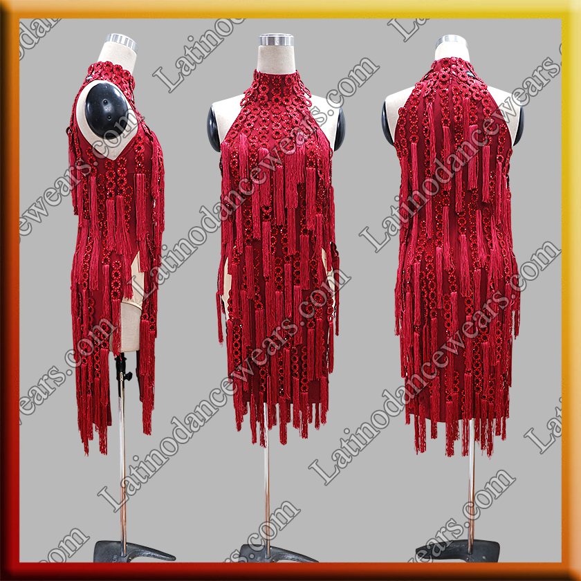 LATIN SALSA COMPETITION DRESS LDW (LS468A)