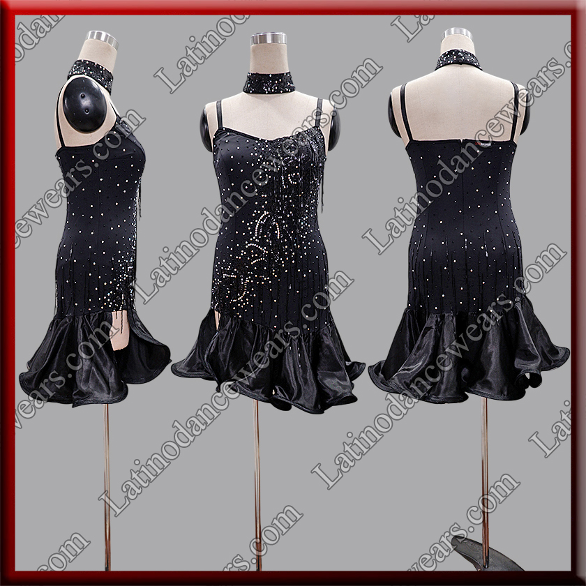 LATIN SALSA COMPETITION DRESS LDW (LT704A)