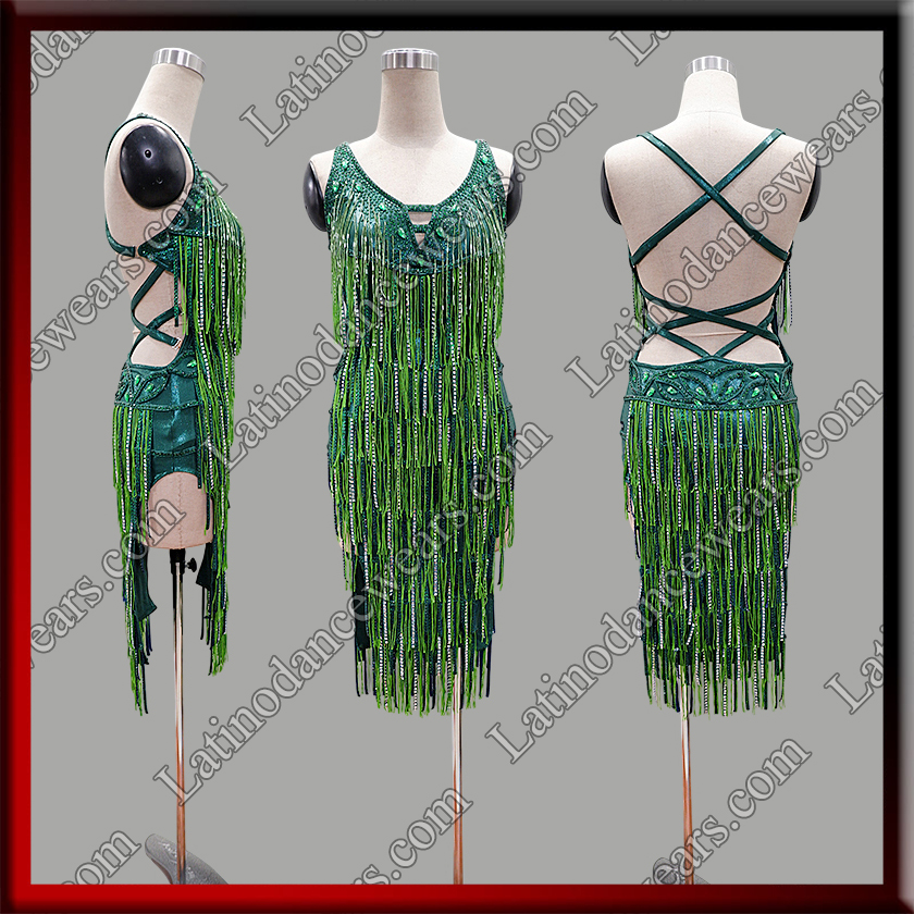 LATIN SALSA COMPETITION DRESS LDW (LT945D)