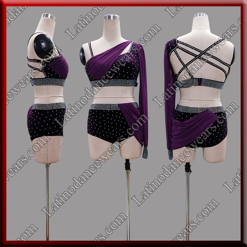 LATIN SALSA COMPETITION BODYSUIT LDW (LT1863A)