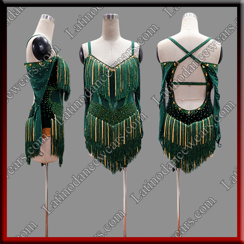LATIN SALSA COMPETITION DRESS LDW (LT3298A)