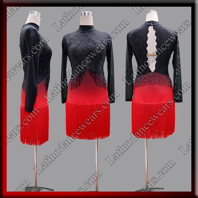LATIN SALSA COMPETITION DRESS LDW (LT3314A)