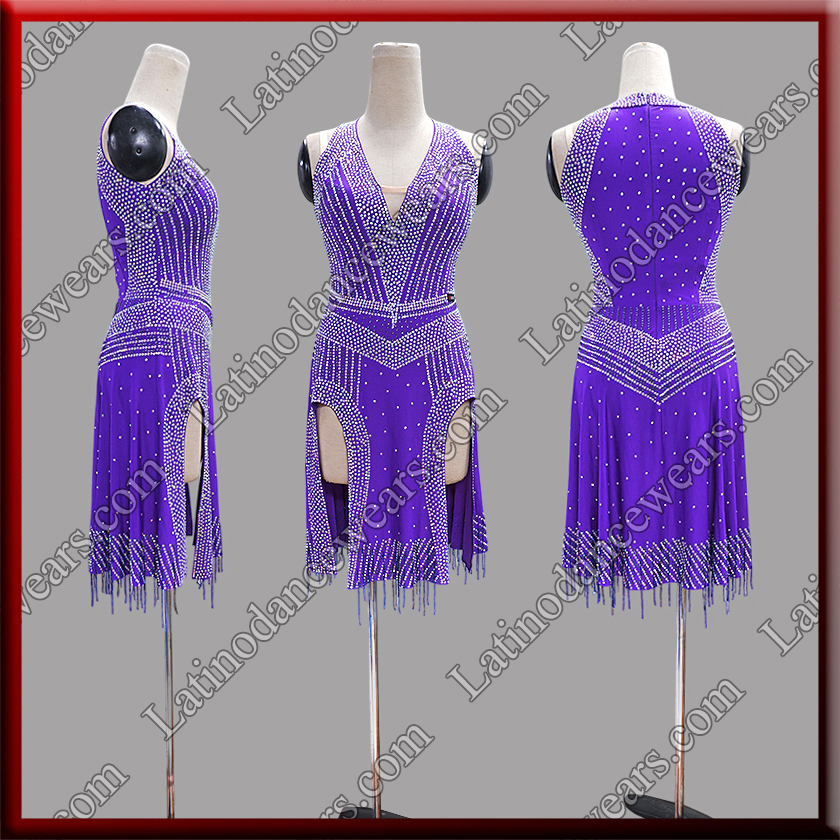 LATIN SALSA COMPETITION DRESS LDW (LT3681A)