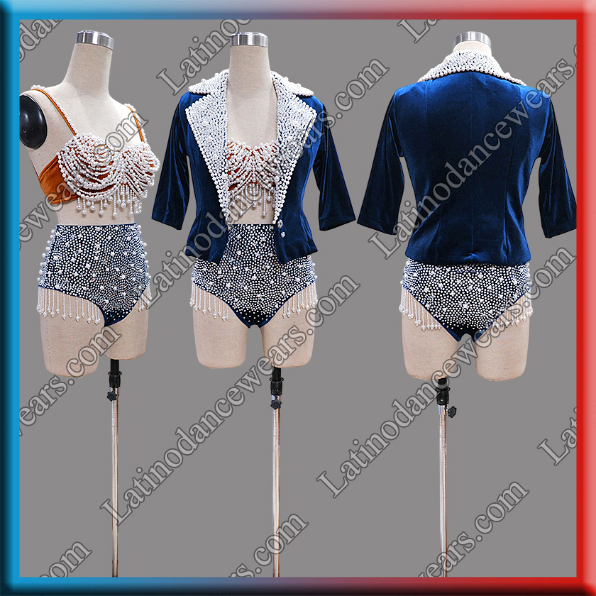 LATIN SALSA COMPETITION BODYSUIT LDW (LS549)