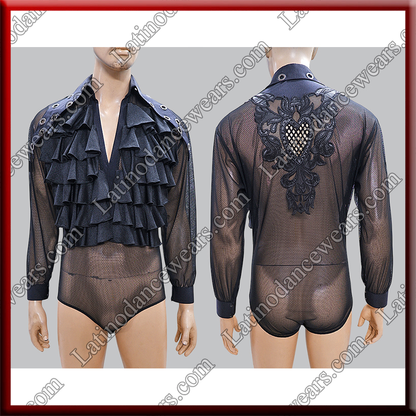 MAN LATIN SALSA SHIRT LDW (B586)