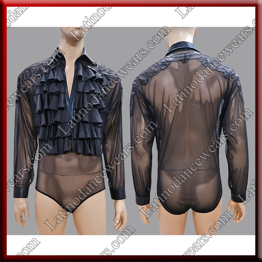 MAN LATIN SALSA SHIRT LDW (B587)