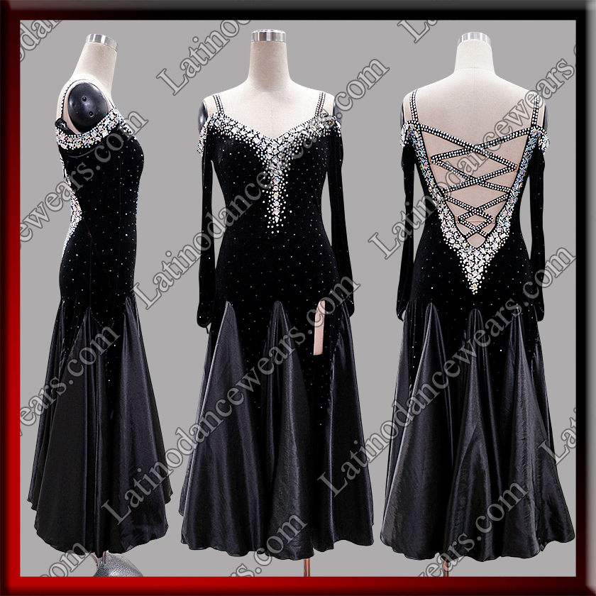 BALLROOM COMPETITION DRESS LDW (ST3549B)