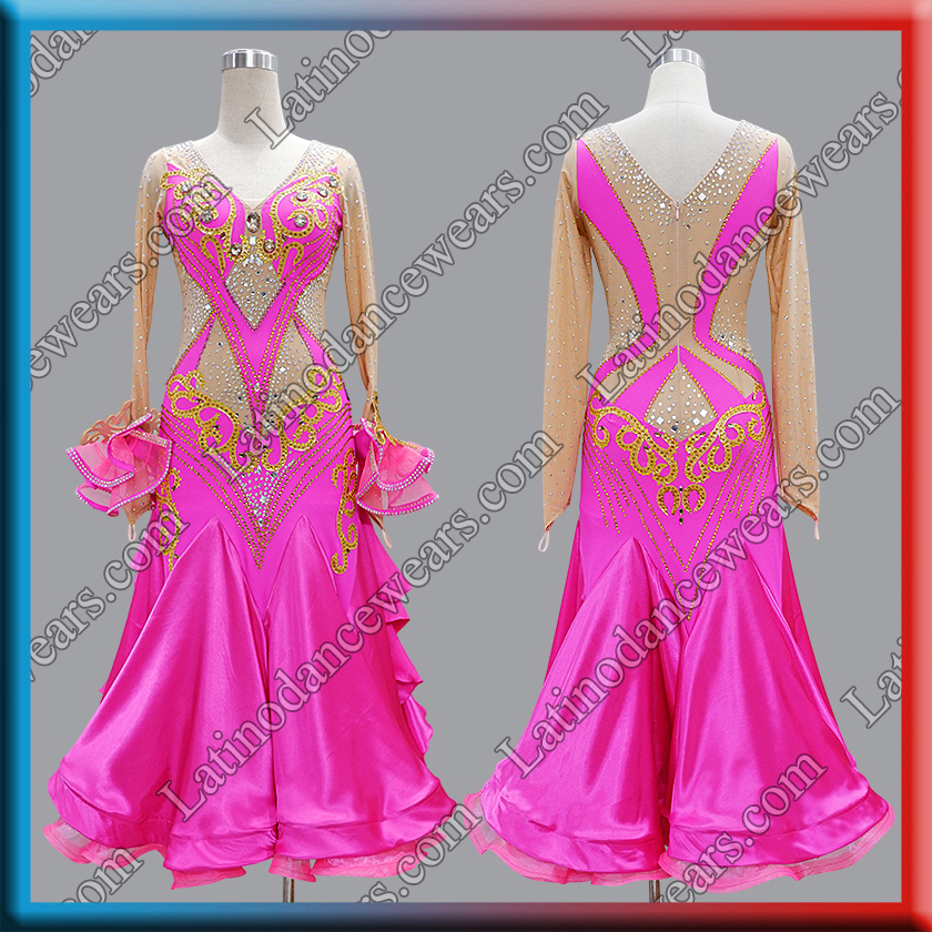 BALLROOM COMPETITION DRESS LDW (ST504)