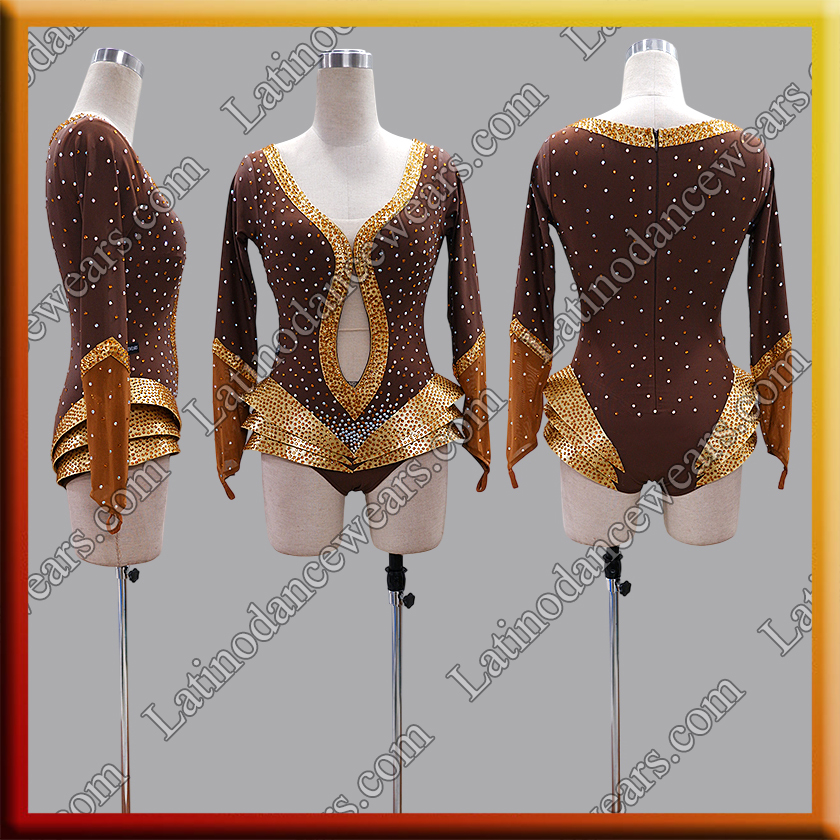 LATIN SALSA COMPETITION BODYSUIT LDW (LT3371)