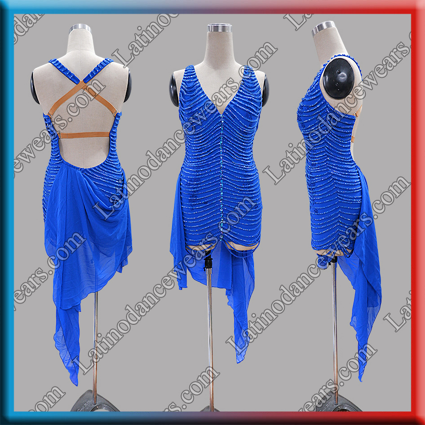 LATIN SALSA COMPETITION DRESS LDW (LT3372)