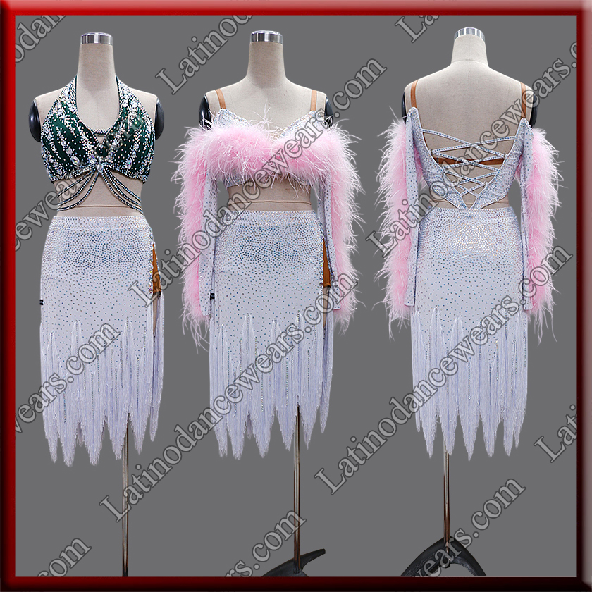 LATIN SALSA COMPETITION DRESS LDW (LT3375)