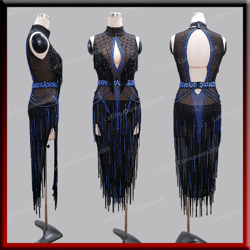 LATIN SALSA COMPETITION DRESS LDW (LS551)