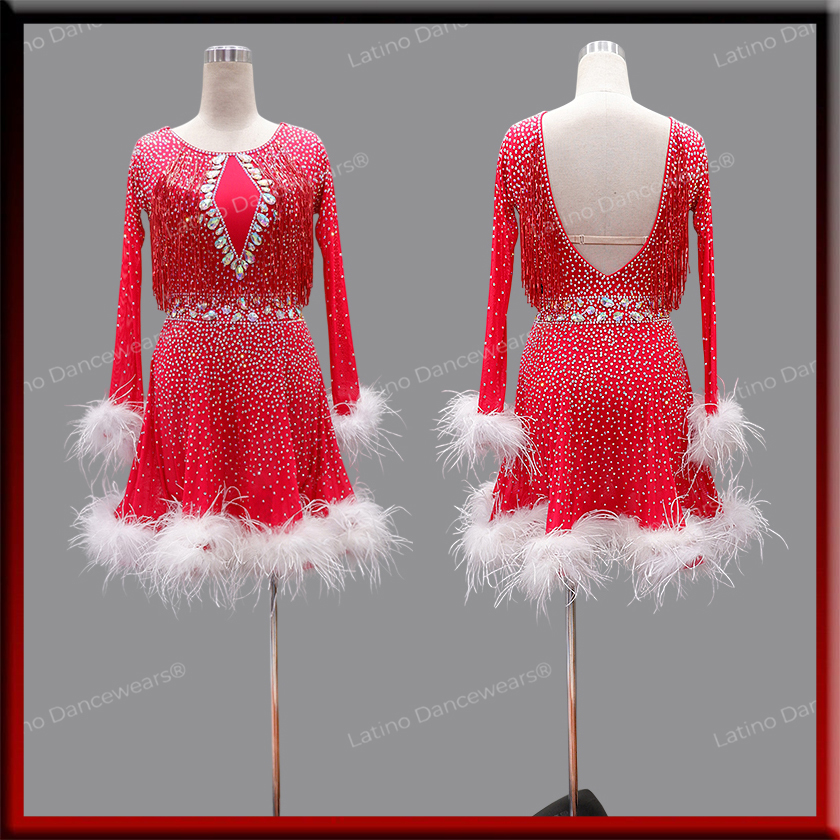 LATIN SALSA COMPETITION DRESS LDW (LS553)
