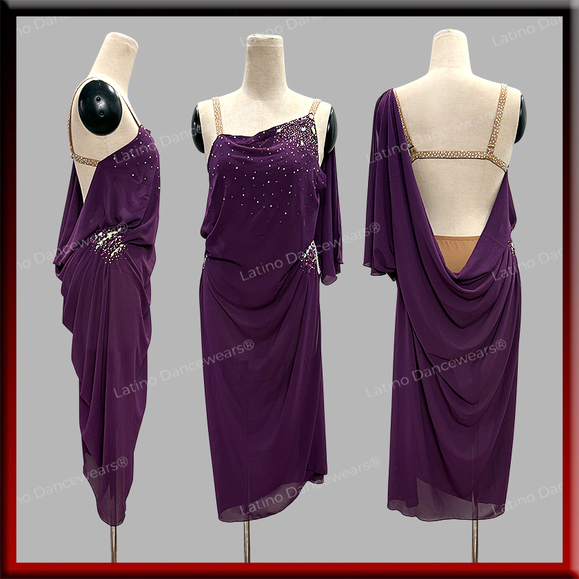 LATIN SALSA COMPETITION DRESS LDW (LS555)