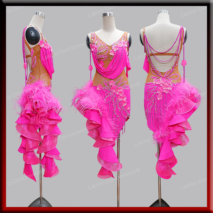 LATIN SALSA COMPETITION DRESS LDW (LT2291)