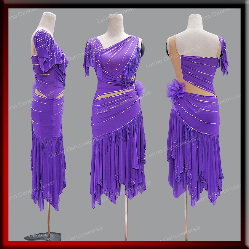 LATIN SALSA COMPETITION DRESS LDW (LT2293)