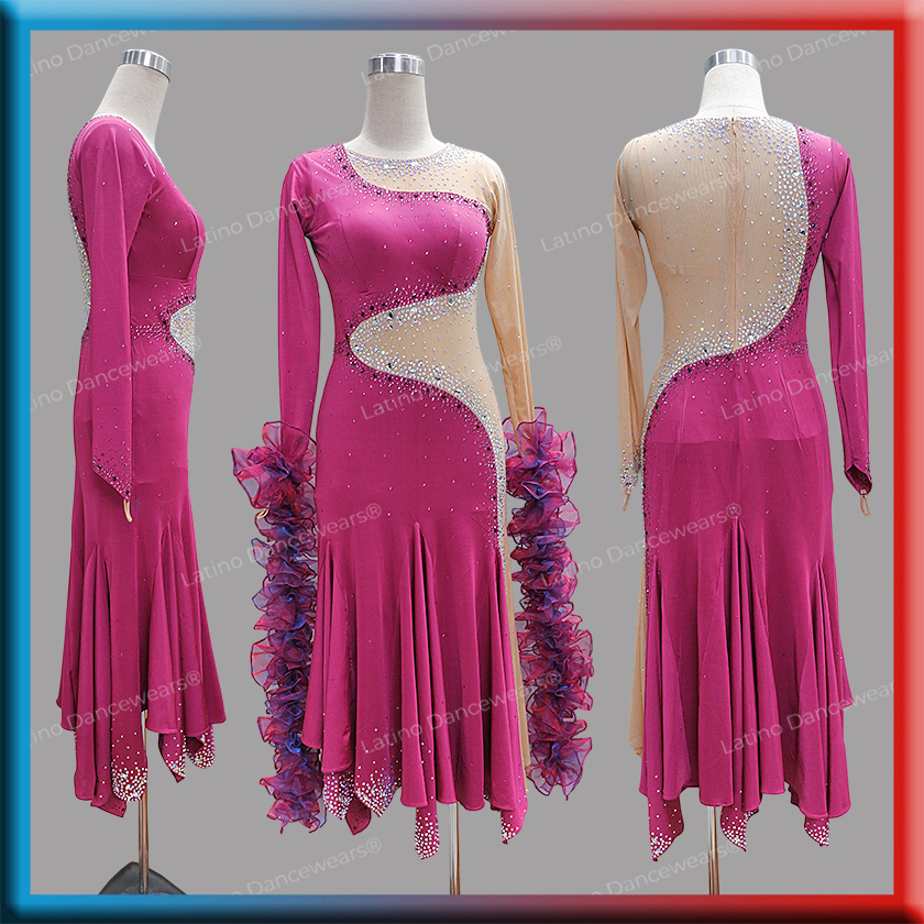 BALLROOM COMPETITION DRESS LDW (ST505)