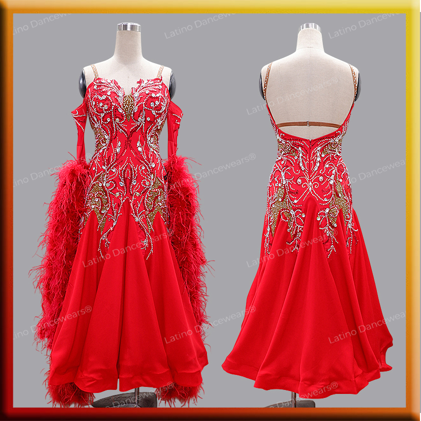 BALLROOM COMPETITION DRESS LDW (ST1125)